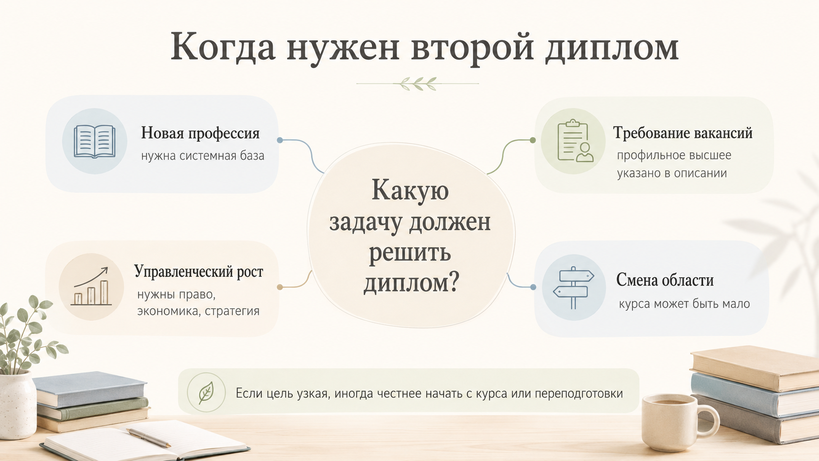 Когда второй диплом действительно нужен